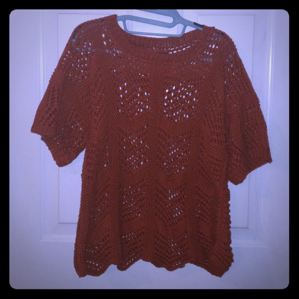 Handmade knit top